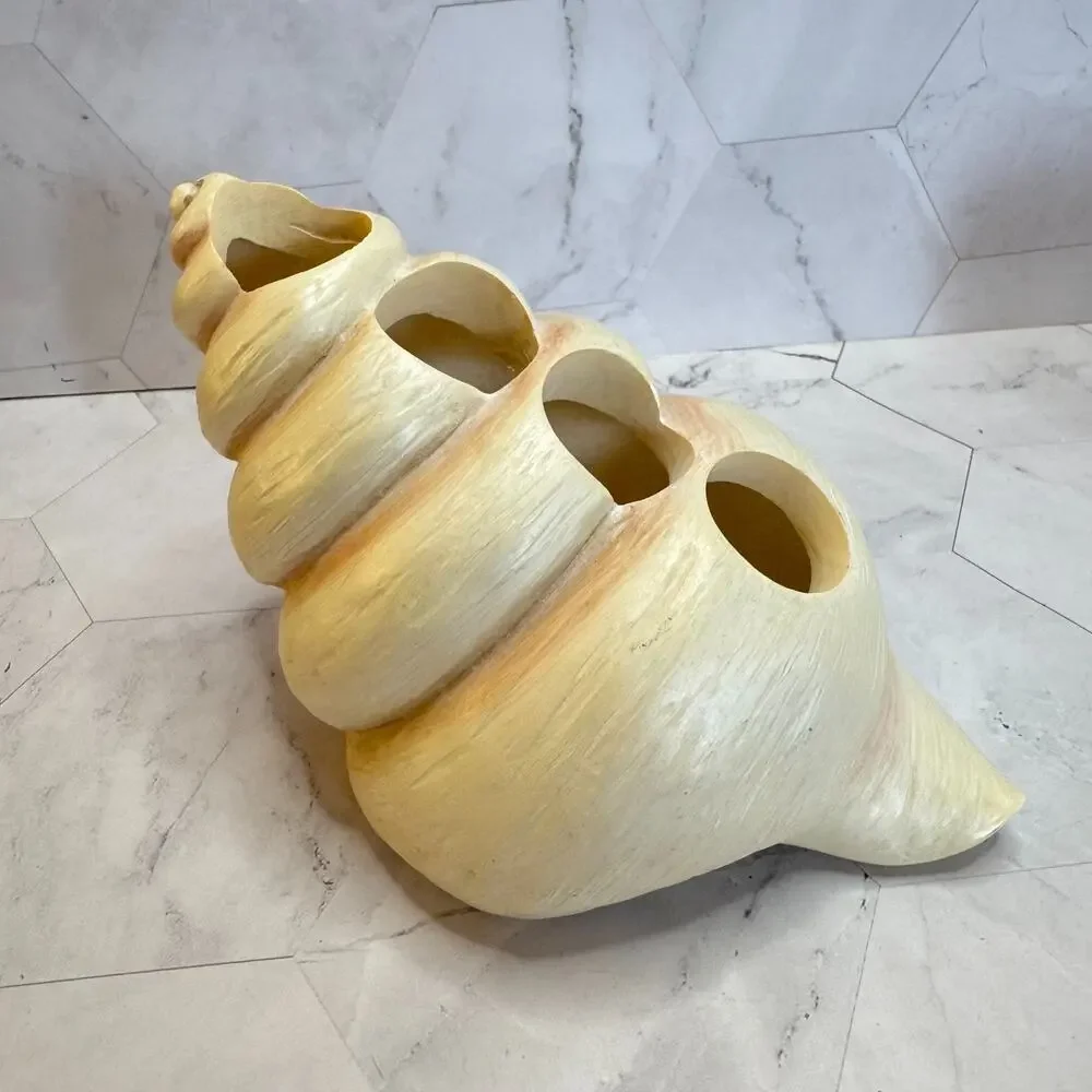 Seychelles Newport Toothbrush Holder & Bathroom Tumbler Nautilus Sea Shell Beach